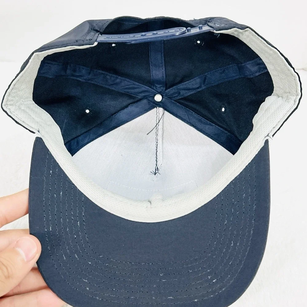 Deep Eddy Vodka A-Frame Rope Trucker Hat‎ Cap Adjustable Snapback Blue Outdoors